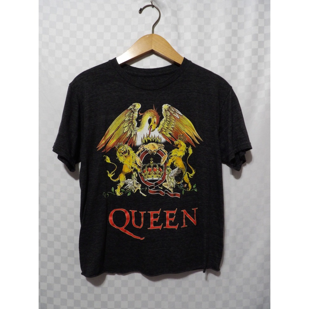 Queen Cropped Band Tee | M